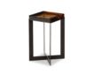 Four Hands Lennie Amber Cast Glass End Table small image number 5