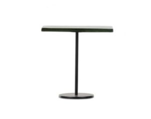 Four Hands Zevon Moss Cast Glass End Table