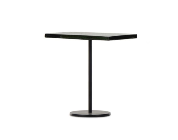 Four Hands Zevon Moss Cast Glass End Table large image number 2