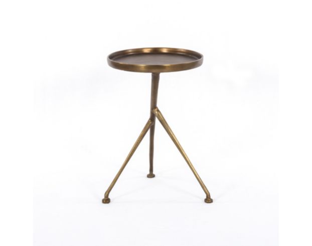 Four Hands Schmidt Antique Brass Accent Table large image number 4