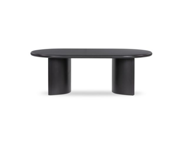 Four Hands Haiden Black Acacia Coffee Table large image number 1