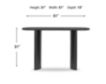 Four Hands Paden Sofa Table small image number 10