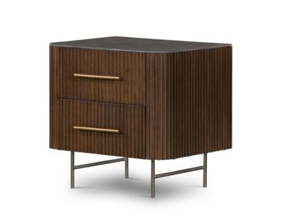 Four Hands Fletcher Terra Brown Oak Nightstand