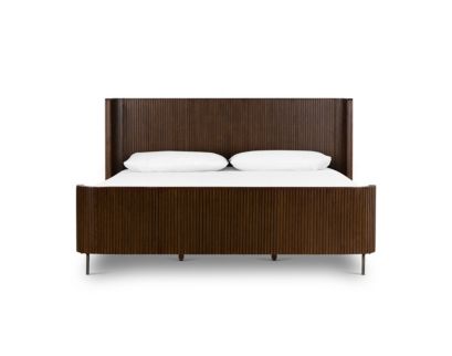 Four Hands Fletcher Terra Brown Oak Queen Bed