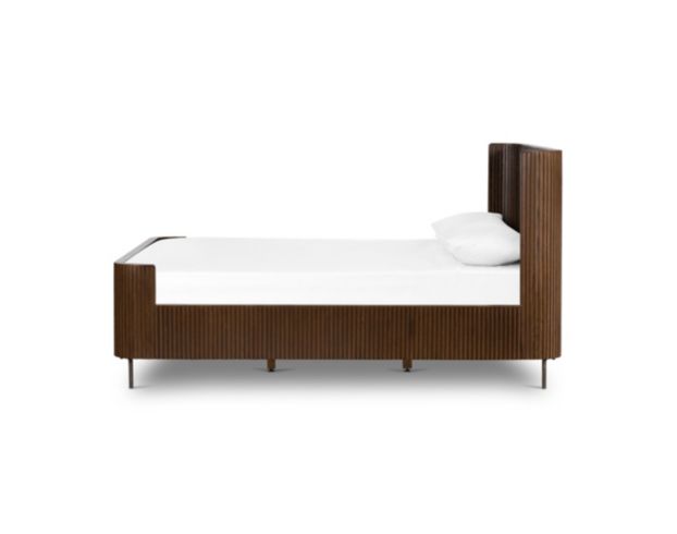 Four Hands Fletcher Terra Brown Oak Queen Bed large image number 3