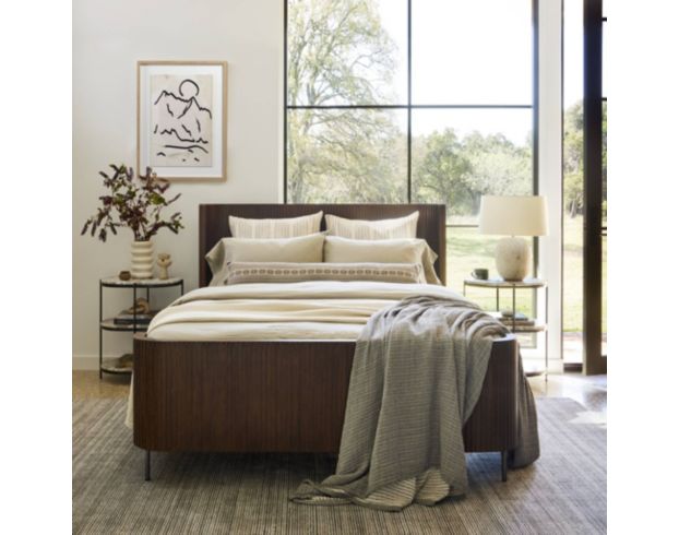 Four Hands Fletcher Terra Brown Oak Queen Bed large image number 11