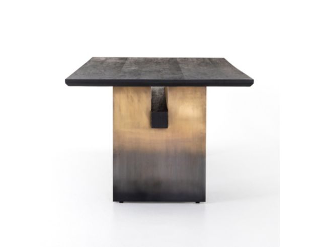 Four Hands Brennan Worn Black Dining Table large image number 3