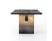 Four Hands Brennan Worn Black Dining Table small image number 3