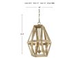 Forty West Ronald Pendant Ceiling Light Fixture small image number 2