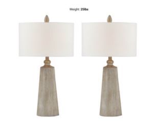 Forty West Hunley Table Lamp (Set Of 2)