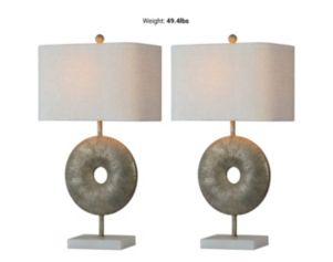 Forty West Hadley Table Lamp (Set Of 2)