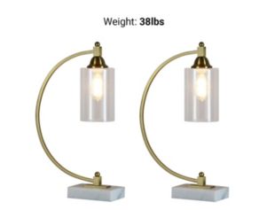 Forty West Irene Table Lamp (Set Of 2)