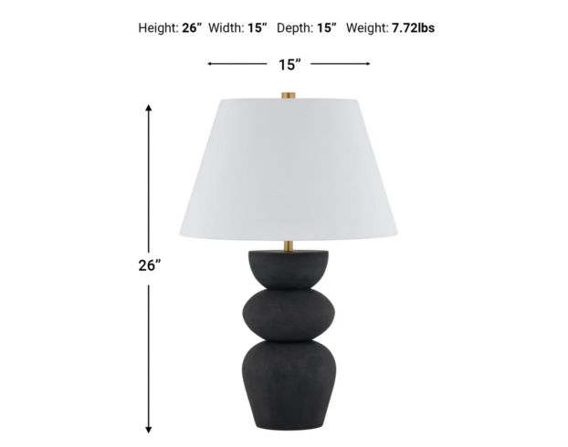 Forty West Jasper Table Lamp large image number 3
