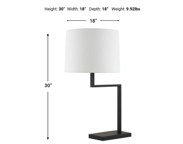 Forty West Tristan Table Lamp large image number 2