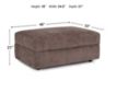 Franklin Talise Mink Brown Storage Ottoman small image number 4