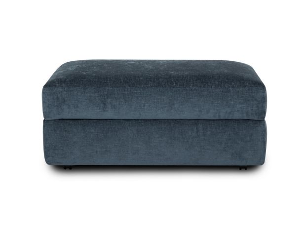 Franklin Indigo Blue Storage Cocktail Ottoman large image number 1