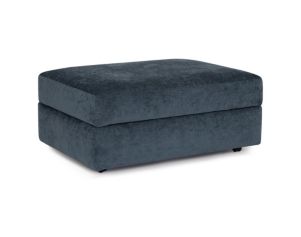 Franklin Indigo Blue Storage Cocktail Ottoman