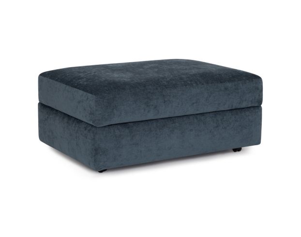 Franklin Indigo Blue Storage Cocktail Ottoman large image number 2