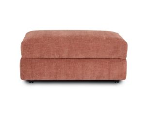 Franklin Dahlia Sienna Rust Storage Ottoman