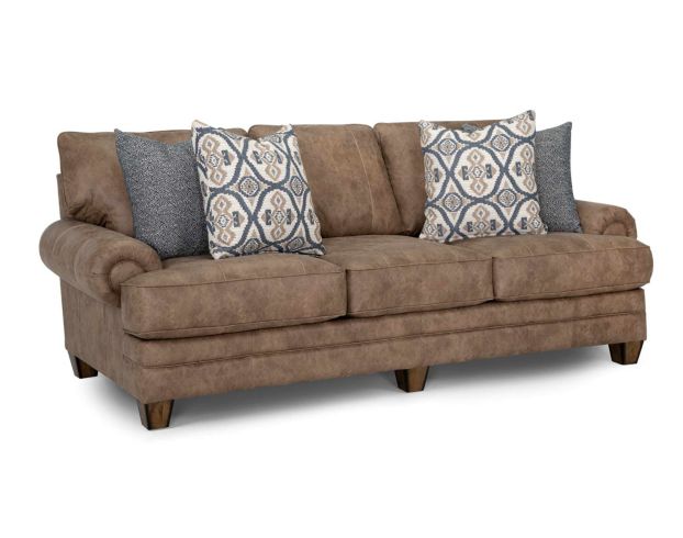 Franklin Sicily Brown Sofa large image number 2