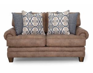 Franklin Sicily Brown Loveseat