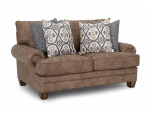 Franklin Sicily Brown Loveseat