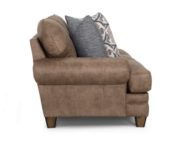 Franklin Sicily Brown Loveseat large image number 3