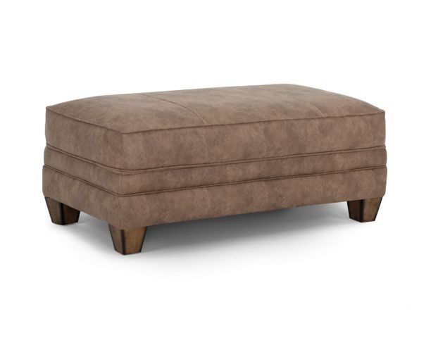 Franklin Sicily Brown Ottoman large image number 2