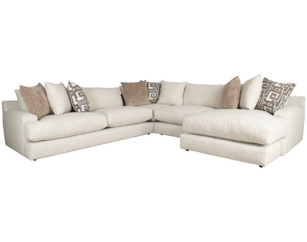 Franklin Jude Natural 3-Piece Sectional with Floating Chaise large image number 1