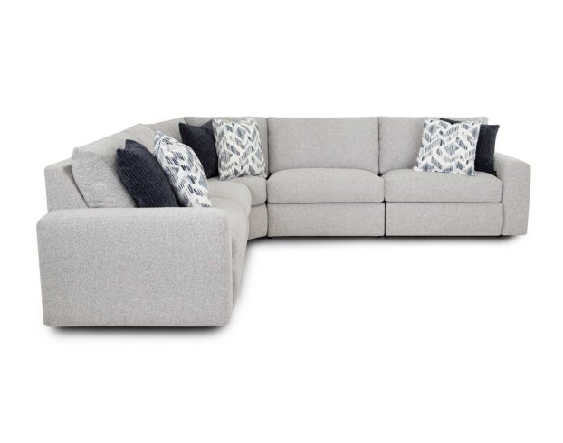 Franklin Toronto Dove 5-Piece Power Reclining Sectional large image number 4