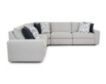 Franklin Toronto Dove 5-Piece Power Reclining Sectional small image number 4