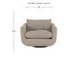 Franklin Lake Cloud Swivel Accent Chair small image number 8