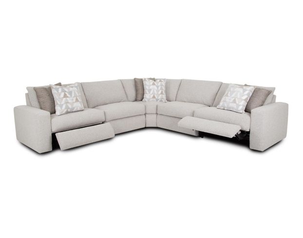 Franklin Toronto Linen 5-Piece Power Reclining Sectional large image number 3