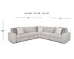 Franklin Toronto Linen 5-Piece Power Reclining Sectional small image number 9