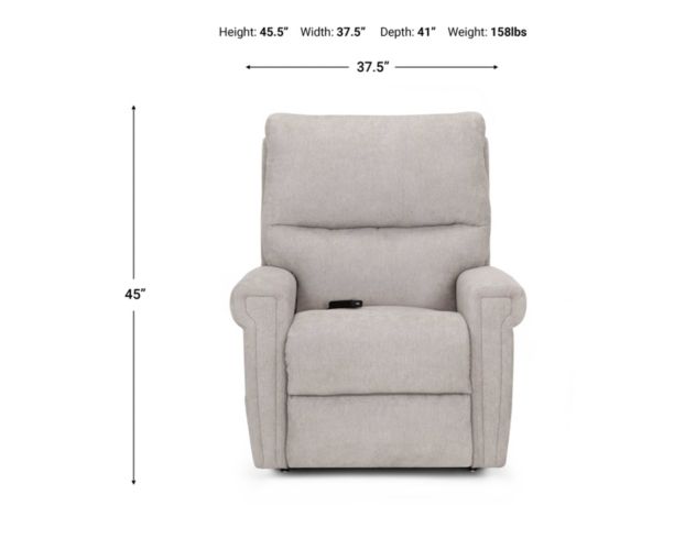 Franklin Apex White Power Massage Lift Recliner large image number 9