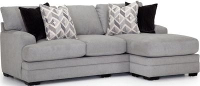 Franklin cleo sofa store with reversible chaise