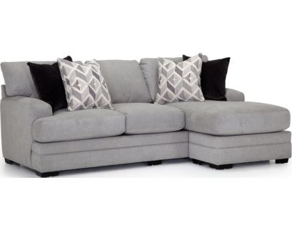 Franklin Cleo Sofa with Reversible Chaise