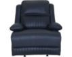 Franklin Ramsey Blue Rocker Recliner with Massage small image number 1