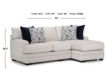 Franklin Laken Sofa Chaise small image number 3