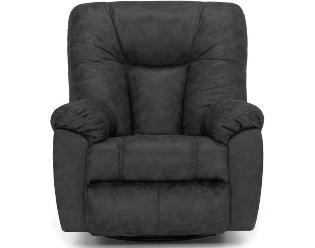 Franklin Connery Slate Swivel Rocker Recliner large image number 1