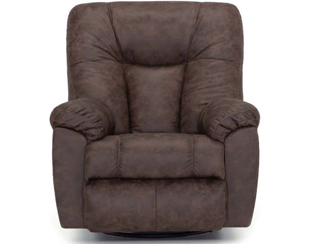 Franklin Connery Coffee Swivel Rocker Recliner large image number 1