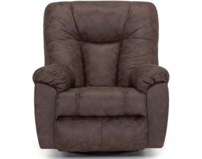 Franklin Connery Coffee Swivel Rocker Recliner