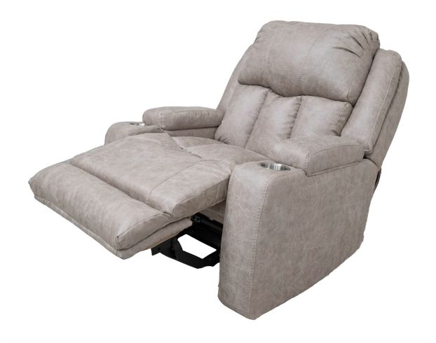 Franklin Denali Gray Power Rocker Recliner large image number 3