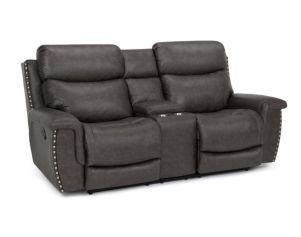 Franklin Brixton Reclining Loveseat with Console