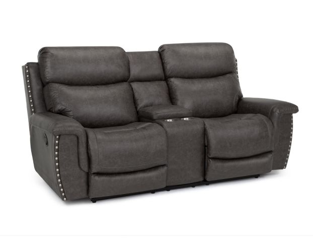 Franklin Brixton Reclining Loveseat with Console large image number 1