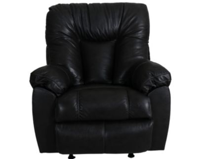 Franklin Connery Leather Slate Rocker Recliner