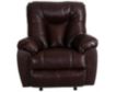 Franklin Connery Brown Leather Rocker Recliner small image number 1