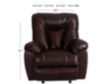 Franklin Connery Brown Leather Rocker Recliner small image number 7