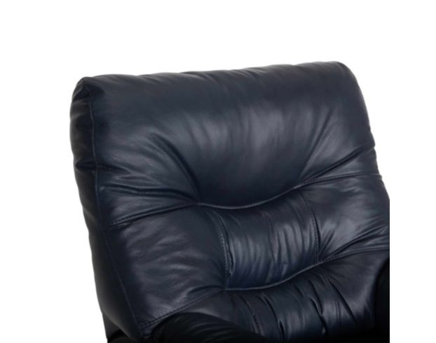 Franklin Trilogy Blue Leather Rocker Recliner large image number 6