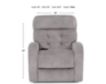 Franklin Upton Gray Power Lift Recliner small image number 9